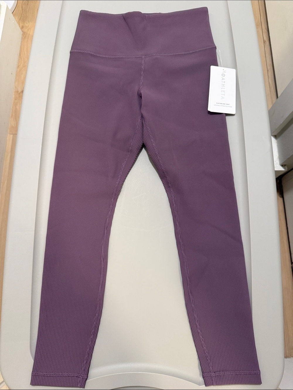 Athleta Elation Ribbed Tight - Picture 4 of 6